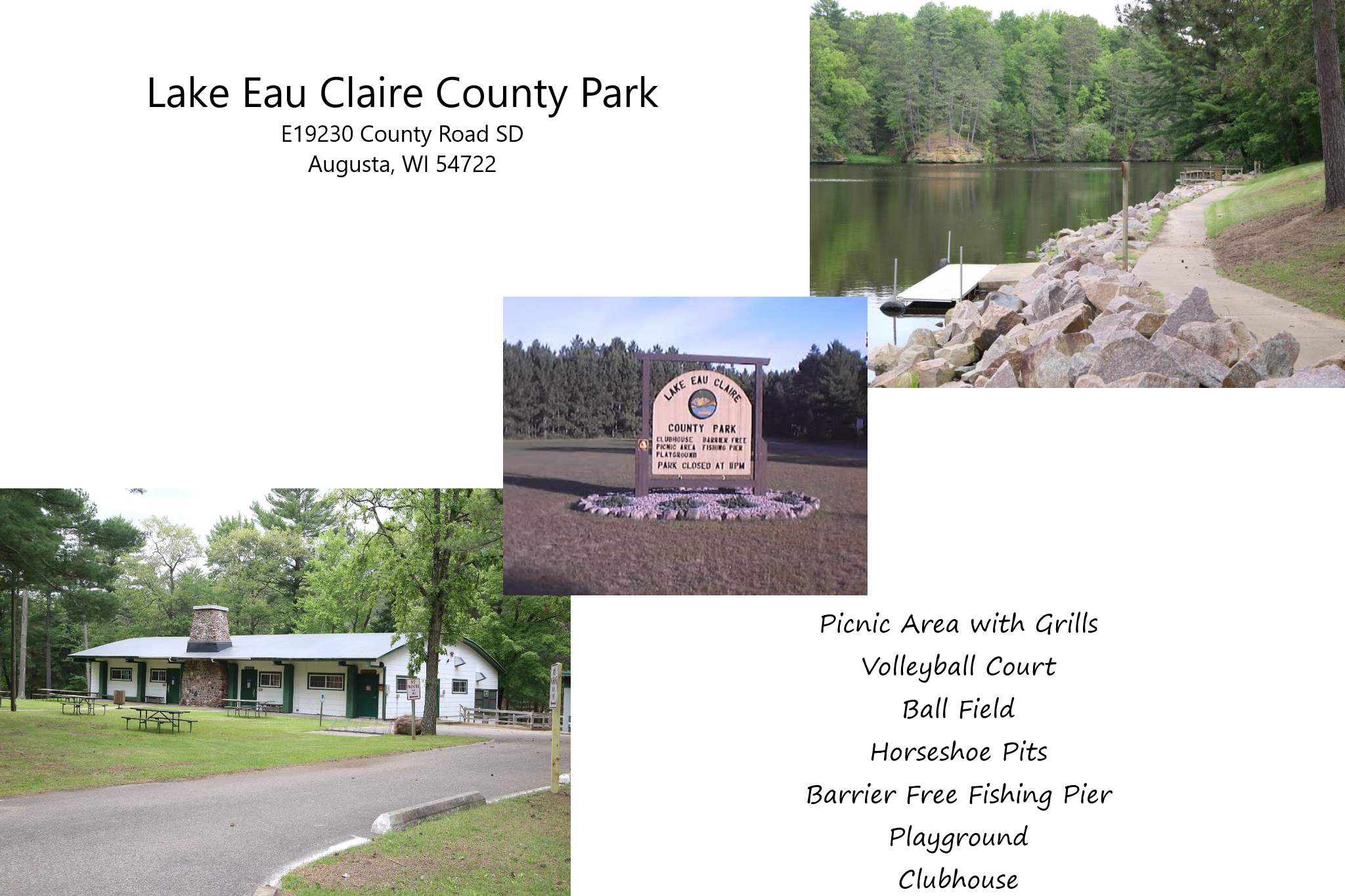 Lake Eau Claire County Park
