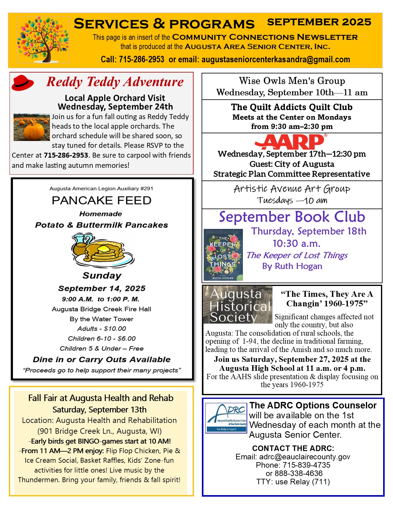 September 2025 Local Insert Page 1 September 2025 Local Insert Page 1